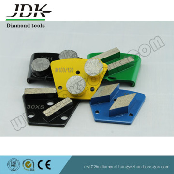 Diamond Trapezoid Grinding Plates Concrete Floor